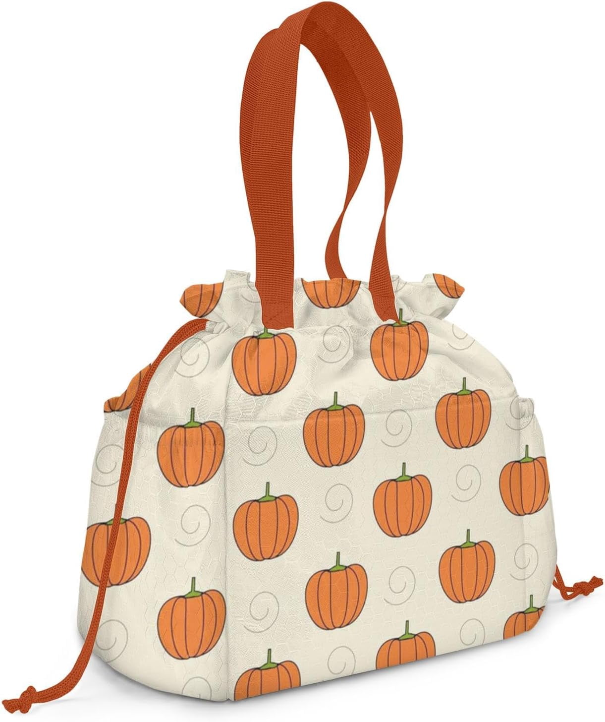 Lunch Bag for Women Insulated Womens Drawstring Lunch Bag for Work, Stain-Resistant Large Lunch Box for Women with Containers, Cinch Closure Cromwell Bag Black Man Reusable Lunch Bag Office