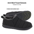 thumbnail image 2 of HomeTop Men's Comfy Insulated Quilted House Shoes with Memory Foam, 2 of 6