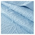 thumbnail image 4 of Austin 3-Piece Oversized Bedspread Coverlet Set (Queen, Chambray Blue), 4 of 9
