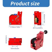 BQBQERT All Metal Extruder Two Gear for K1C 3D Printers Extrusion Mechhine ( Motor)