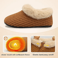 thumbnail image 2 of Barerun Toddler Slippers for Boys Girls Slip on Kids Baby House Shoes Indoor Outdoor Warm Walking Shoe, 2 of 5