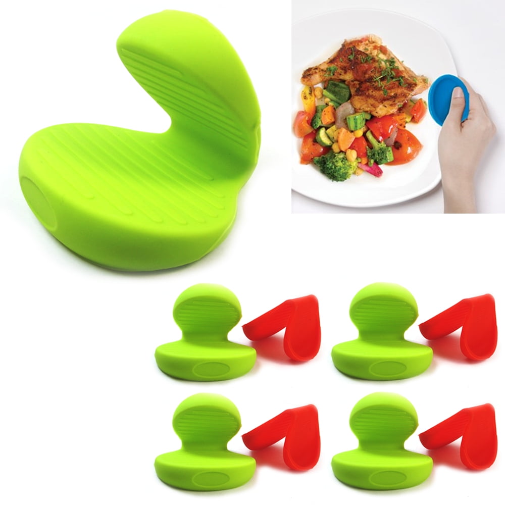 Silicone Pinch Grip and Pot Holder Set for Kitchen BuycitKy 2 Pcses