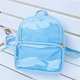 thumbnail image 2 of (Blue)Backpack Girls School Rucksack Cute Summer Beach Bag Transparent Windows for DIY Decors, 2 of 3