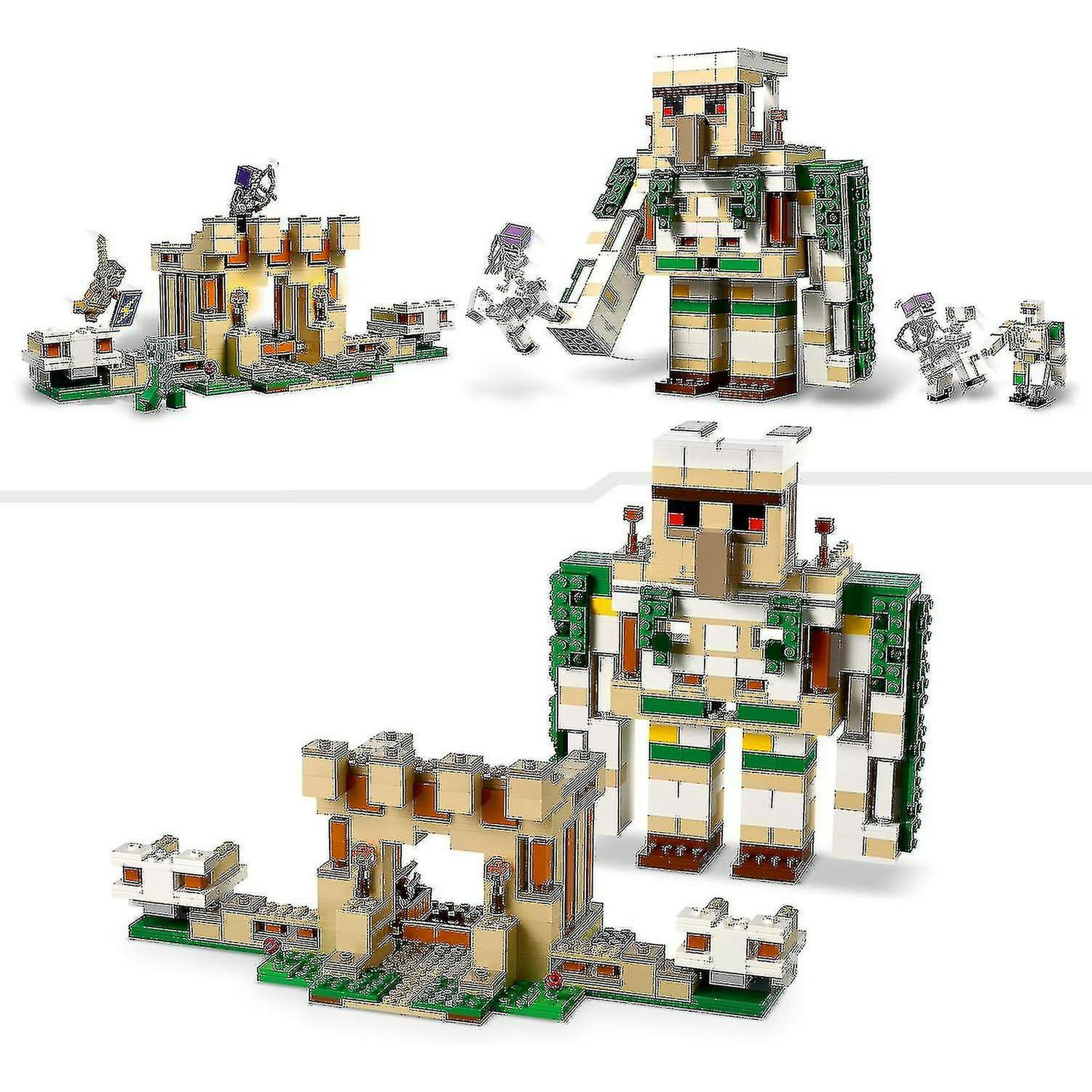 Golem De Fer Minecraft En Papier Vite Crafté : Le Magazine LEGO