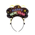 thumbnail image 2 of Happy New Year Glow Headbands, Jewelry, New Year's, 12 Pieces, 2 of 3