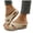 Beige, variant on Women's Wedge Platform Sandals Comfortable Slip On Backless Slide Beach Sandal Open Toe Non Slip Work Shoes Blue Size 7