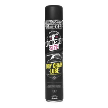 Muc-Off Dry Chain Lube 750ml Fresh Banana Scent Advanced Dry Formula Creates a Clean, Durable and Protective Layer to Inhibit Rust and Corrosion (Best Dry Lube For Bike Chain)
