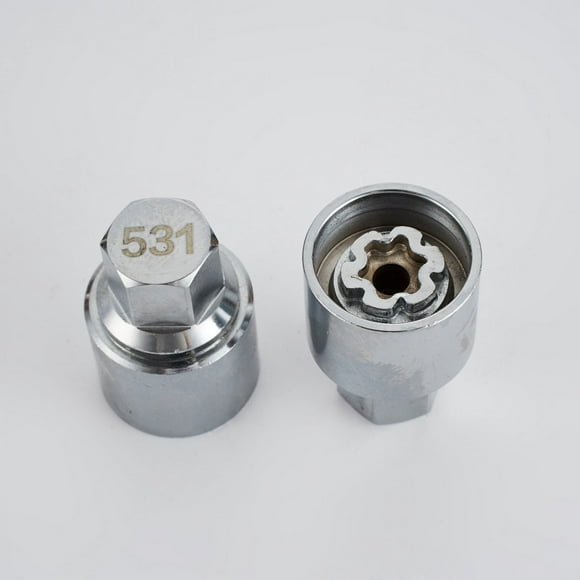 Aplicable a Volkswagen Scirocco Magotan Bora Sharan Sagitar Tiguan Herramienta de desmontaje de llave de neumático antirrobo Tornillo de manguito