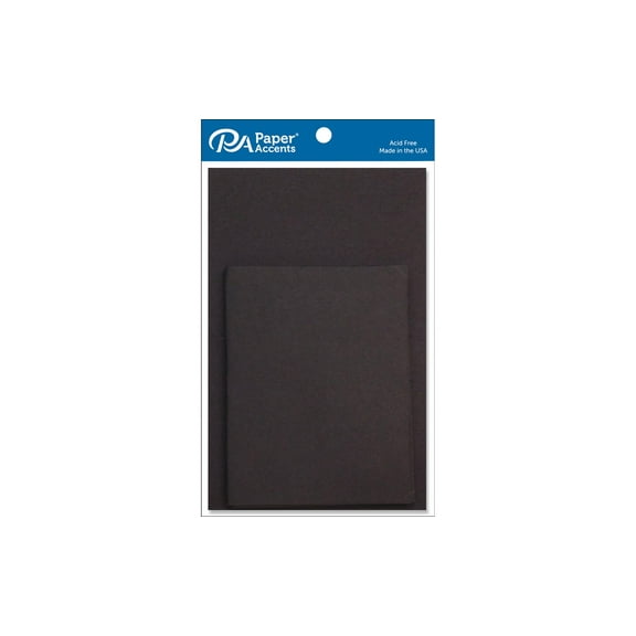 Card & Env 4.25x5.5 10pc Black