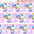 thumbnail image 4 of New 50 yards easter day rabbit pattern printed grosgrain ribbon 7013-7024 Jiayi, 4 of 6