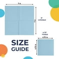 thumbnail image 6 of Light Blue Beverage Napkins - 300 Ct., 6 of 8