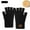 #782-Black, variant on Roncen Fingerless Gloves Half Finger Winter Warm Knitted Gloves Working Running Biking Driving for Women