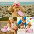 thumbnail image 7 of Fintie Kids Camera Case Compatible with ESOXOFFORE, MINIBEAR, Dylanto, WEEFUN and More Instant Camera for Kids Digital Video Cameras, Hard Carrying Bag with Inner Pocket, Pink Horse, 7 of 7