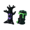 thumbnail image 2 of Juego de estatuas de resina en miniatura para Halloween, suministros decorativos para el hogar, decoraciones creativas para la mesa de Halloween para árbol de emociones ashbin, 2 of 8