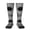 2 Black-2, variant on Women's Knee High Socks Rotational Motion Illusion Psychedelic Outdoor Casual Tube Socks