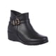 thumbnail image 3 of Botines Mujer Plataforma Tipo Piel Negro Formal Casual negro 25 Incógnita 032D2P, 3 of 6