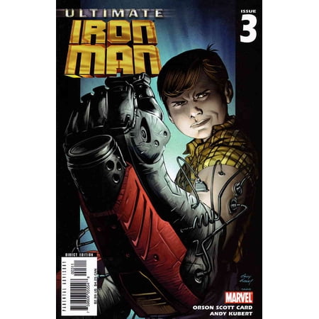 Ultimate Iron Man #3 VF ; Marvel Comic Book