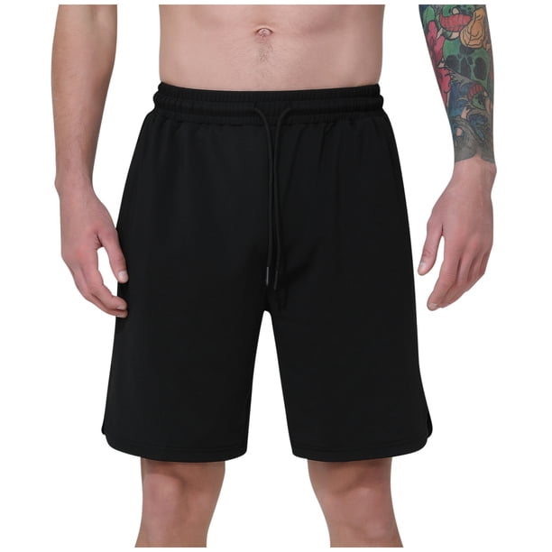 pstuiky Pantalones cortos para hombre, Pantalones cortos deportivos para hombre, transpirables y de secado rápido, para fitness, informales Pantalones cortos de golf