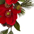 thumbnail image 3 of Nearly Natural 4870 26 Po Rouge Magnolia et Pin Larme, 3 of 3