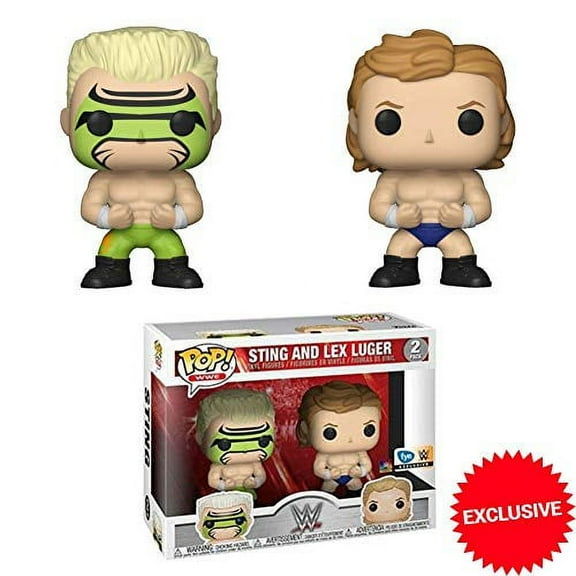 Funko Pop! WWE Sting and Lex Luger 2 Pack FYE Exclusive