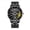 F004- Yellow, variant on Men Performance Rim Watch, Stainless Steel, Non Mechanical Movement, Yellow Accent, Gift for Husband, 1 Pc, Anniversary Gift for Husband, Watch Case for Men