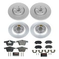 thumbnail image 2 of Power Stop Front and Rear Euro-Stop ECE-R90 Certified Brake Pad and Rotor Kit ESK4121, 2 of 3