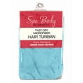 thumbnail image 2 of Swissco Bath Body Tools Micro Fiber Fast Dry Hair Turban, 2 of 3
