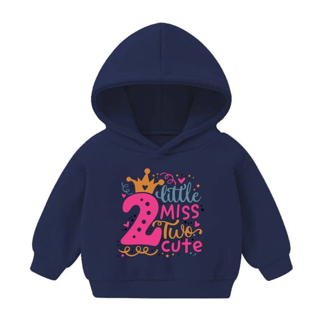 Chandails à Capuche pour Fille, Mode Fille et Garçon Hauts Décontractés à Manches Longues Sweat à Capuche Imprimé