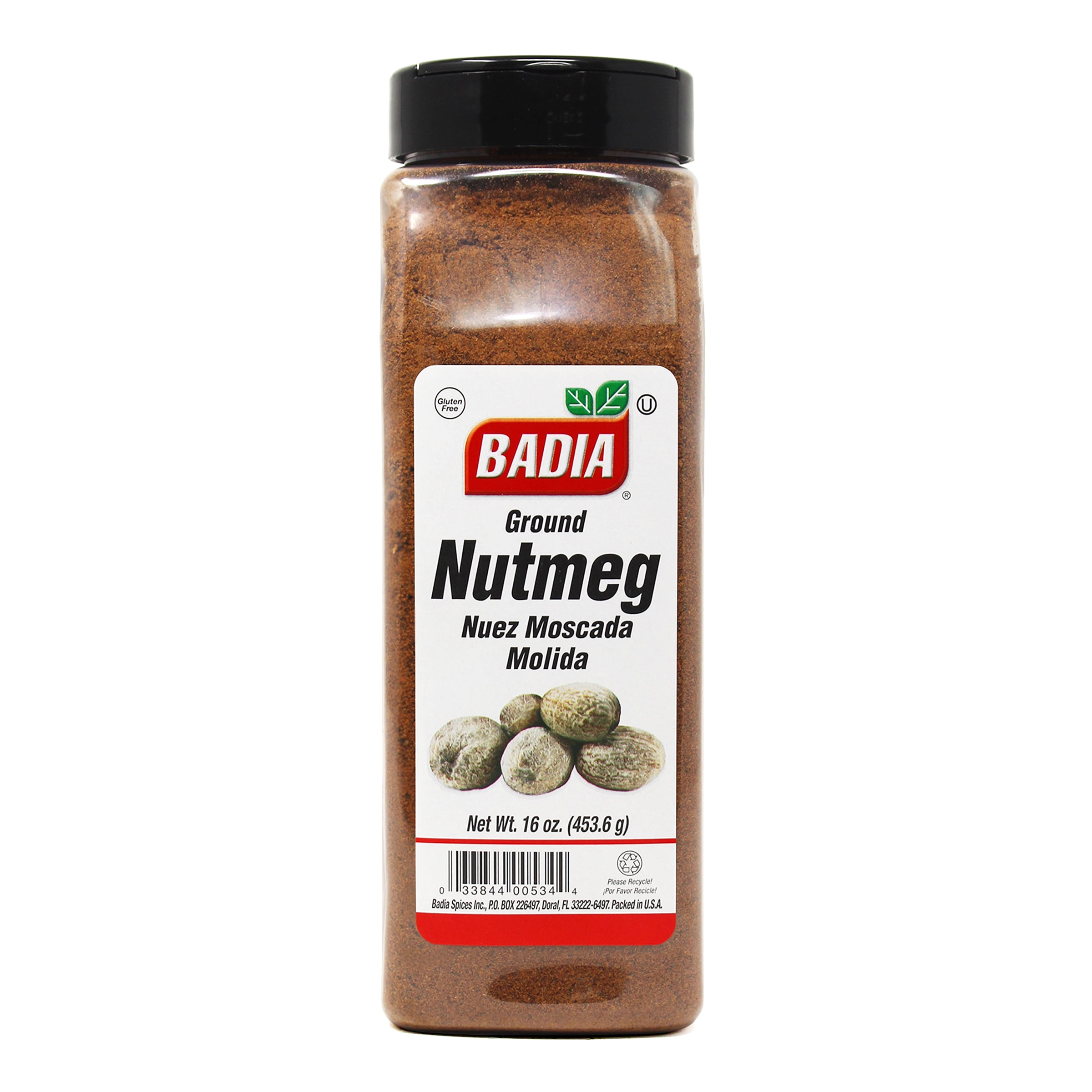 Badia Ground Nutmeg, 16 oz