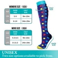 thumbnail image 6 of 5 Pairs Medical Sport Compression Socks - 15-20mmhg Graduated Knee-High Support for Men & Women, Ideal for Soccer, Running, and Nurses, 6 of 7