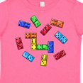 thumbnail image 4 of Inktastic Colorful Dominoes Boys or Girls Toddler T-Shirt, 4 of 5