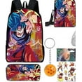 thumbnail image 1 of Anime Dragon Ball Backpack, Schoolbag Three-piece-ZJKDGJKJ, 1 of 4