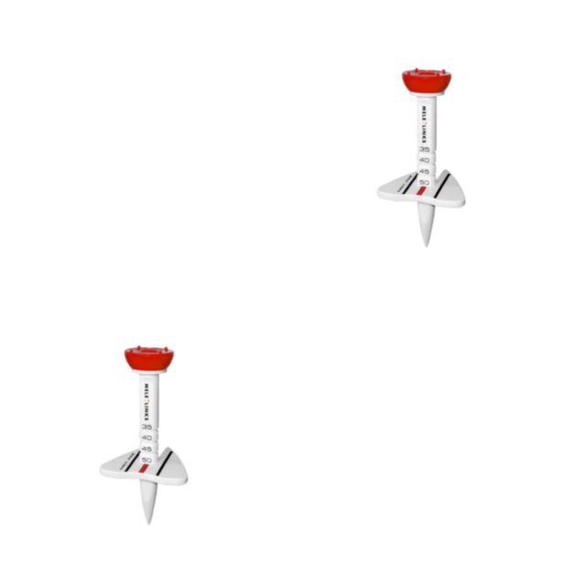 Soporte de plástico para tee de Golf Advancent altura ajustable