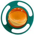 thumbnail image 2 of Cute Baby Gyro Bowl 360 Rotatable Spill-proof Bowl Gyro Bowl With Lid, 2 of 5