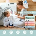 thumbnail image 2 of Liyufly Baby Bath Towel, Absorbent Large Hooded Towel for Kids, Newborn, Babie, Toddler, Infant, White Bear, 31.5 x 31.5 inch, 2 of 8