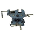 thumbnail image 2 of 4" / 100mm Cross Sliding Engineer Drill Press Vice Machine Vice Hand Clamp Vise, 2 of 3