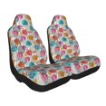 thumbnail image 2 of Naloa Easter Egg Car Seat Covers 2PCs Front Car Seat Covers Universal fit for Most Cars SUVs and Trucks - 1, 2 of 5