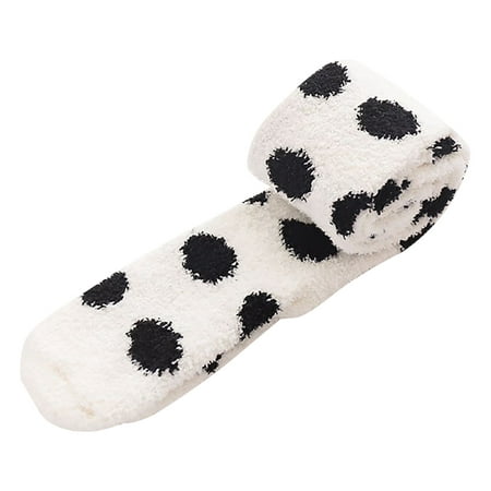

CHGBMOK Socks for Women Winter Women Keep Warm Print Socks Knitting Warm Anklets Leggings Socks on Clearance