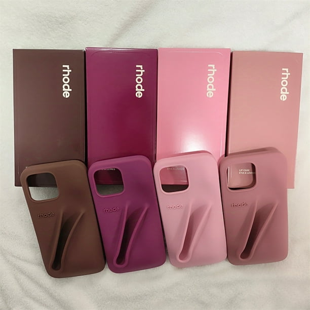 Rhode Lipstick Phone Case for iPhone (Raspberry Without