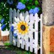 thumbnail image 4 of Metal Flower Wall Decor Iron Flower Wall Art Decor Living Room Wall Hanging Adornment, 4 of 4