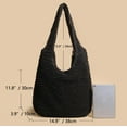 thumbnail image 7 of Kukuzhu Straw Tote Bag for Women Large Hobo Purses Handmade Shoulder Bag Casual Handbag Summer Tote Bag Beach Straw Bag for Women, 7 of 7