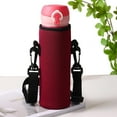 thumbnail image 5 of Water Bottle Sleeve, Water Bottle Carrier Bag With Adjustable Shoulder Strap, Insulated Neoprene Bottle Sling Holder Case Pouch Cover For Water Bottle Protection, 5 of 9