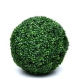 thumbnail image 1 of ZHAOCHENG Planta ArtificialDecoración De JardínBola De BojBola De Hierba Milanesa Oscura12CM, 1 of 5