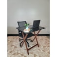 thumbnail image 2 of Eccostyle Bamboo Frame Folding Desk - Caramel & Black, 2 of 5