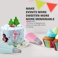 thumbnail image 4 of Huakan Disposable Piping Bags 12 inch - 100 Anti Burst Pastry Bags - Icing Piping Bags for Frosting - Ideal for Cakes and Cookies Decoration, 4 of 7