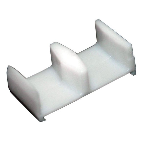 Guía para puerta de ducha Barton Kramer, plástico, 4,8 cm, paquete de 2