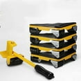 thumbnail image 1 of Déplaceur de Machines avec Poignée de Direction, Outil Industriel Robuste pour une Manœuvre Fluide, Supporte jusqu'à 13200lbs, Design Durable pour Performance Fiable, Déplacement Multi-Usage, 1 of 1