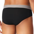 thumbnail image 4 of SCHIESSER Calzoncillos para hombre, paquete de 5 - Serie "95/5", jersey sencillo Negro/Gris/Azul M (Medium), 4 of 5
