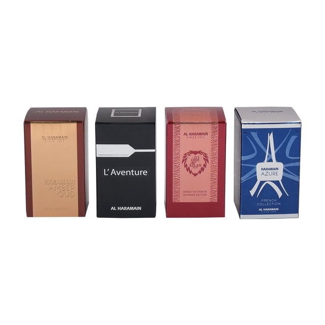 Set de regalo de perfume Al Haramain Fragrance Discovery, 4 x 10 ml