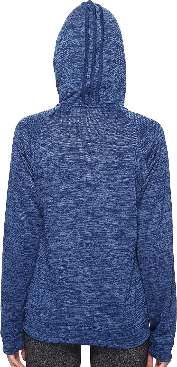 adidas Women's Sport-2-Street Hoodie, Mystery Blue Black, X-Small